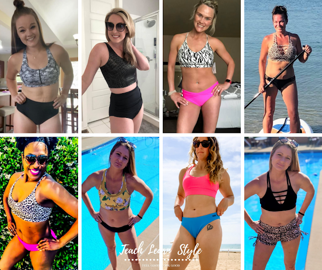 Sports bra cheap as swimwear